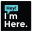 Hey I'm Here logo